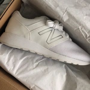 Brand new white new balance